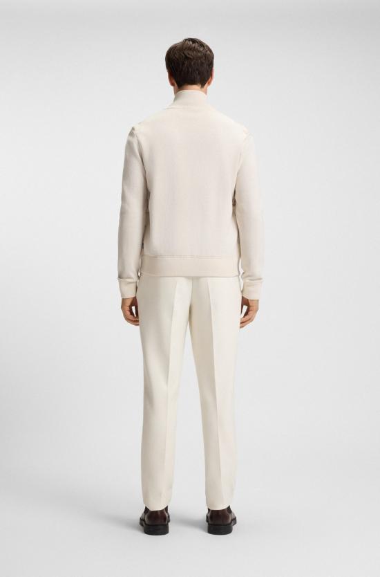 25FW 보스 수트 자켓 50549991 10274971 01 131 Open white - BOSS