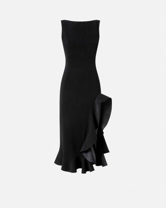 25FW 핑코 미디 원피스 105781A2Q2 Z99 Nero limousine