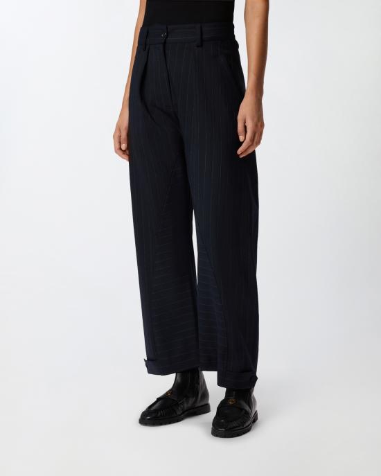 25FW 핑코 팬츠 105707A2QY EZ1 Blue - PINKO