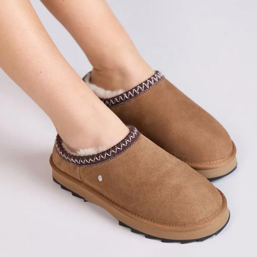 25FW 에뮤 뮬/슬리퍼 SHARKY SCUFF W13179 CHES Chestnut - EMU