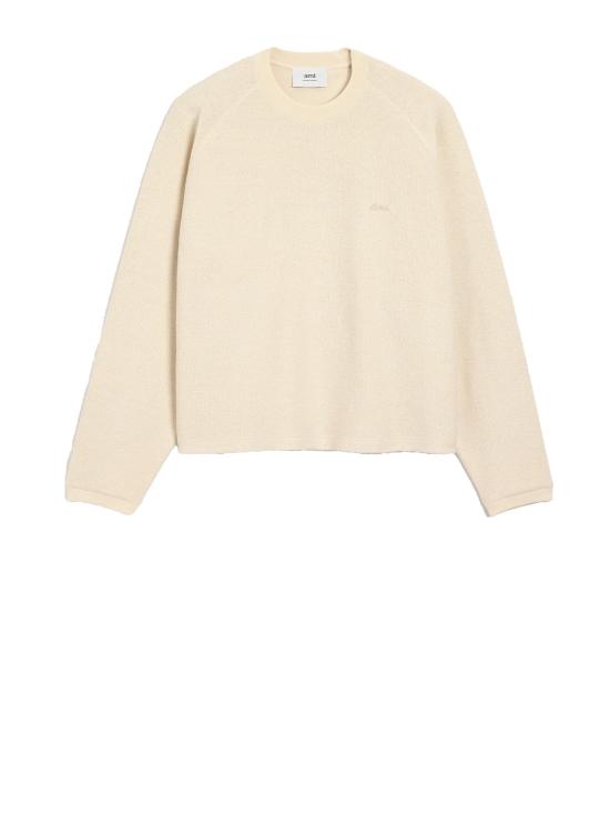 25FW 아미 스웨터 USW751 JE0169 185 White