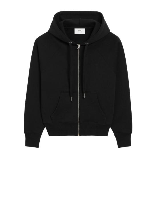 25FW 아미 긴팔 티셔츠 USW759 747 001 Black