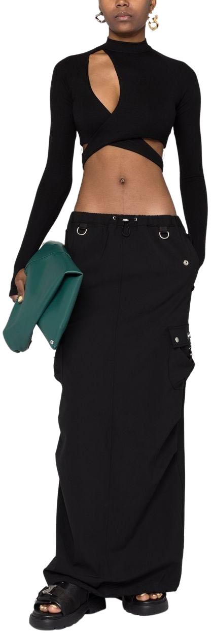  코페르니 롱 스커트 COPJ21BIS106CBLACK - COPERNI