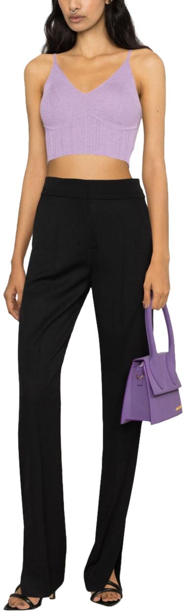  자크뮈스 스트레이트 팬츠 231PA0381333990 BLACK - JACQUEMUS