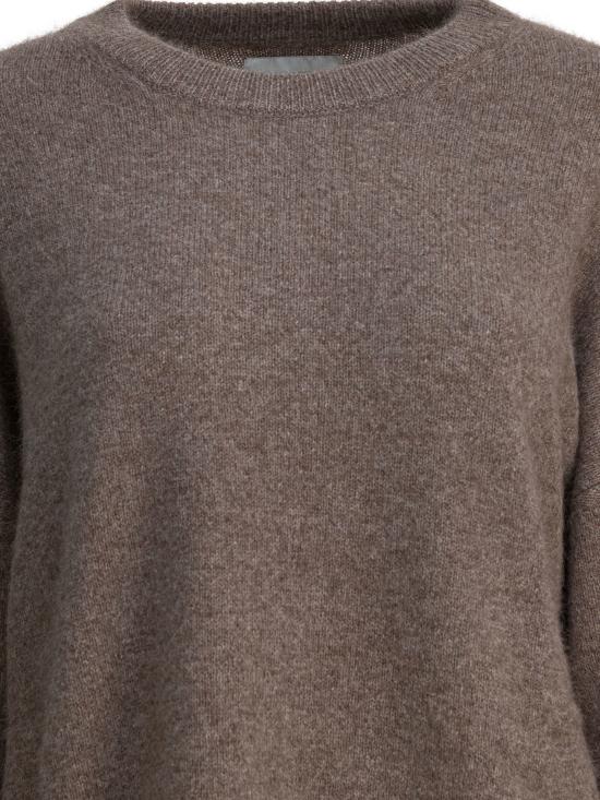 25FW 루루 드 세종 스웨터 TRISTANASHES MELANGE Brown - LOULOU DE SAISON