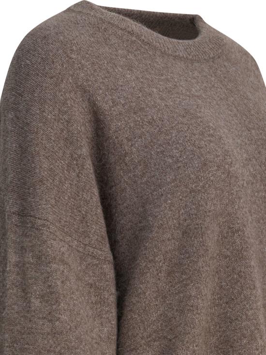 25FW 루루 드 세종 스웨터 TRISTANASHES MELANGE Brown - LOULOU DE SAISON