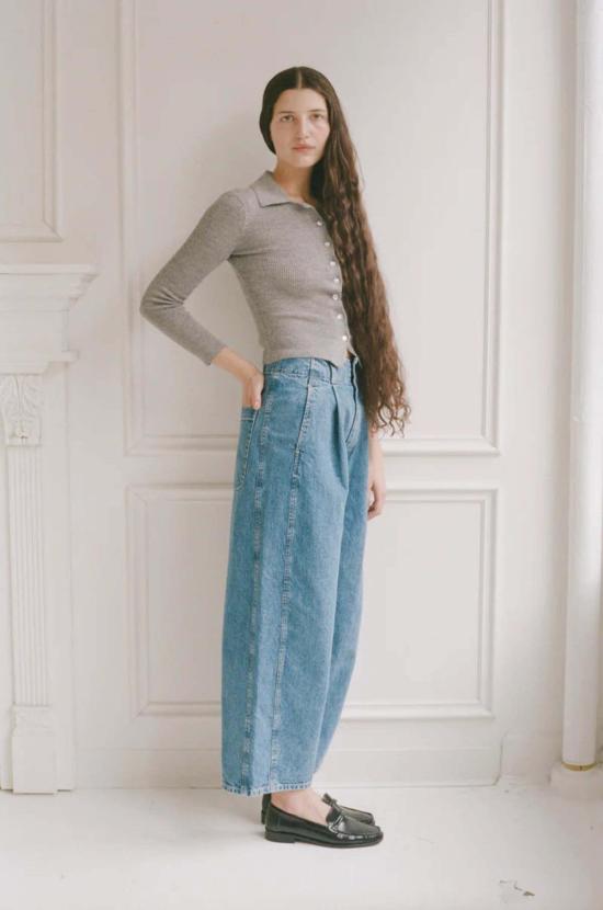  샤이나 모트 스트레이트 팬츠 샤이나 모테 에밀 판트 - SHAINA MOTE