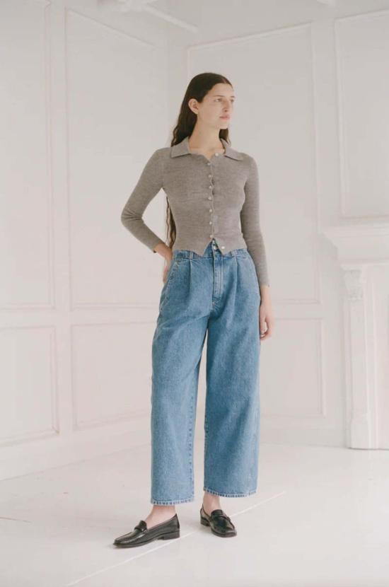  샤이나 모트 스트레이트 팬츠 샤이나 모테 에밀 판트 - SHAINA MOTE