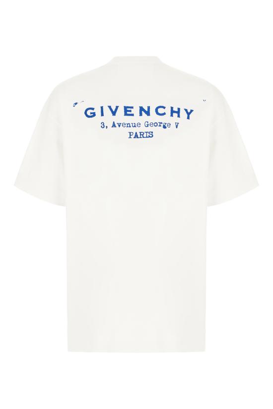 25FW 지방시 반팔 티셔츠 BM71NK3YRJ 100 WHITE - GIVENCHY