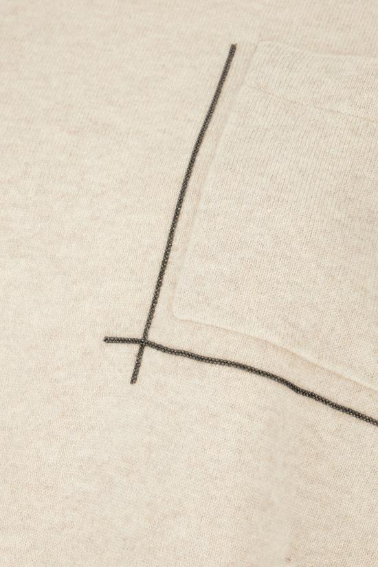 25SS 브루넬로 쿠치넬리 스웨터 M16244700 C9731 RUSTIC BEIGE - BRUNELLO CUCINELLI