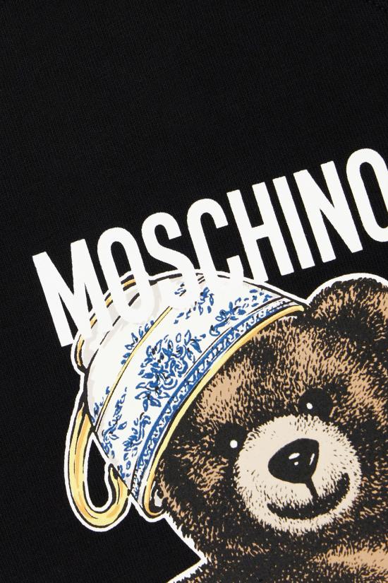 25FW 모스키노 반팔 티셔츠 07255541 1555 FANTASIA NERO - MOSCHINO