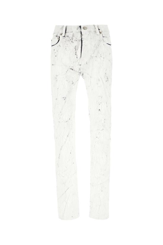 25SS MM6 메종마르지엘라 데님 팬츠 SH2LA0018M30028 961 WHITE