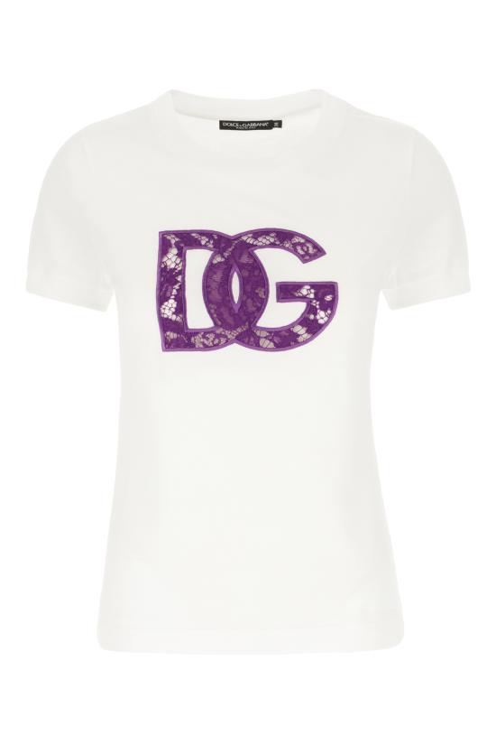 25FW 돌체앤가바나 반팔 티셔츠 F8V20ZGDC9V W0800 OPTICAL WHITE