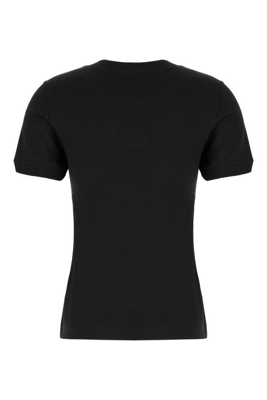 25FW 돌체앤가바나 반팔 티셔츠 F8N08ZGDC9W N0000 BLACK - DOLCE & GABBANA