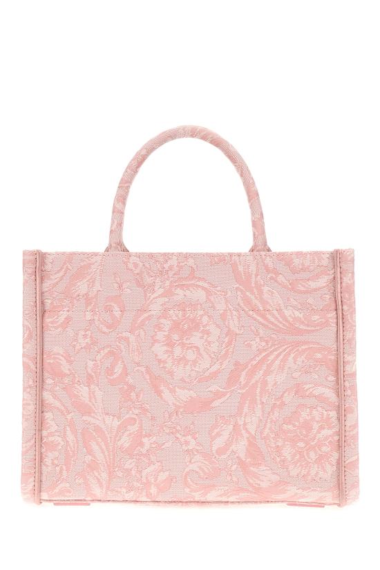 25SS 베르사체 토트백 10115641A09741 2PQ2V PALE PINK ENGLISH ROSE - VERSACE