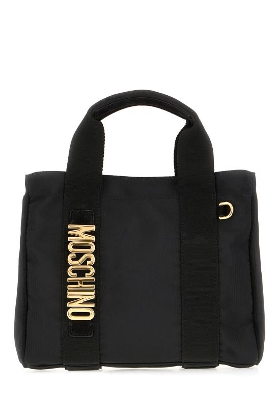 25FW 모스키노 토트백 MC4616PP1NO21 00B NERO NERO GALV ORO