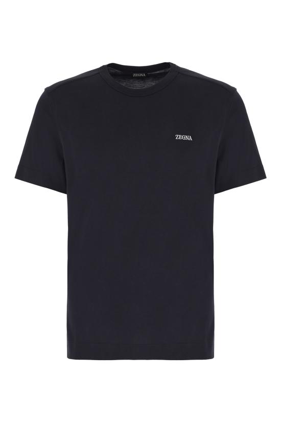 25FW 에르메네질도제냐 폴로 티셔츠 B760E7360A5 B09 NAVY BLUE