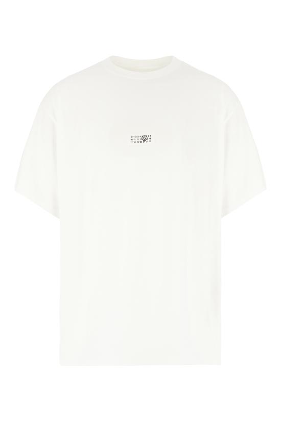 25FW MM6 메종마르지엘라 반팔 티셔츠 SH0GC0032S24312 101 OFF WHITE