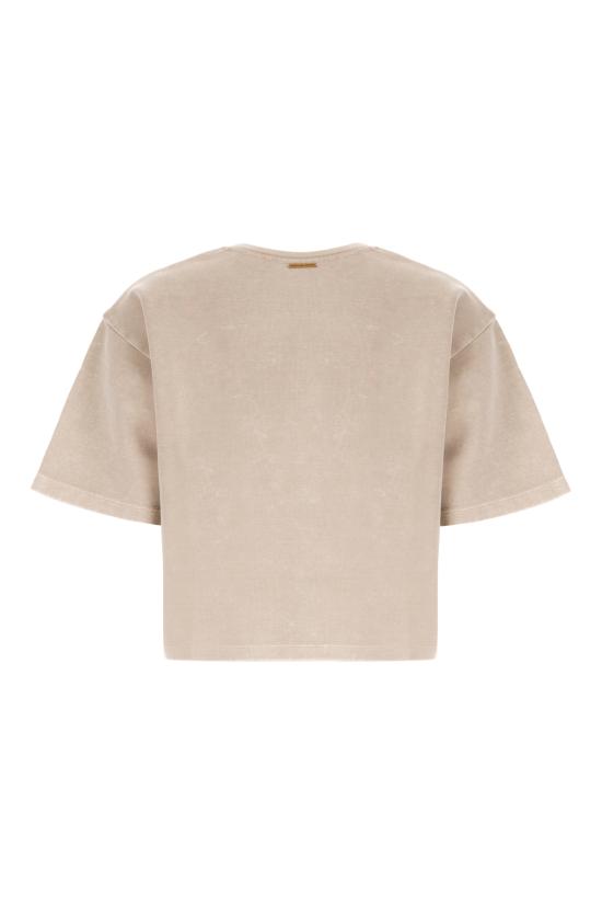 25FW 마이클 코어스 반팔 티셔츠 MT551T6JQT 232 TAUPE - MICHAEL KORS