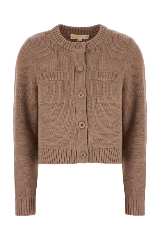 25FW 마이클 코어스 가디건 MT561BDF2G 231 CHESTNUT