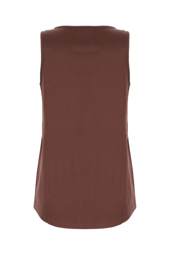 25FW 브루넬로 쿠치넬리 민소매 티셔츠 M0C59DE330 C4280 Marrone - BRUNELLO CUCINELLI