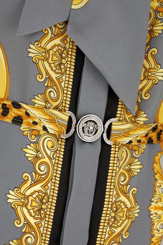 25FW 베르사체 원피스 10217711A16262 5E700 LIGHT GREY ELEPHANT GREY - VERSACE