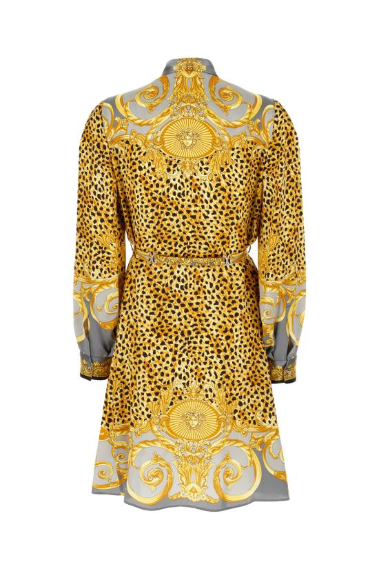 25FW 베르사체 원피스 10217711A16262 5E700 LIGHT GREY ELEPHANT GREY - VERSACE