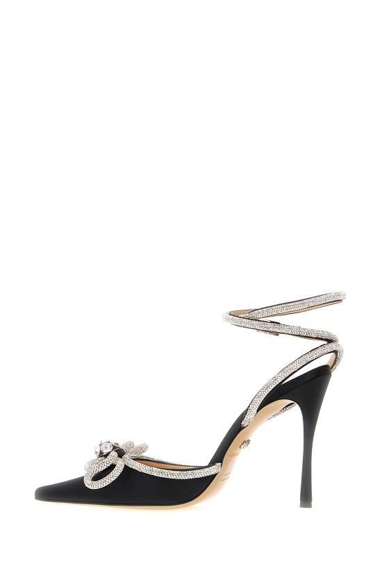 25FW 마흐앤마흐 힐/펌프스 FW200235SATIN BLACK - MACH&MACH