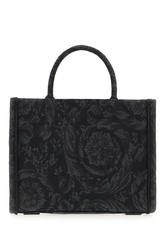 25SS 베르사체 토트백 10115641A09741 2BM0V BLACK - VERSACE