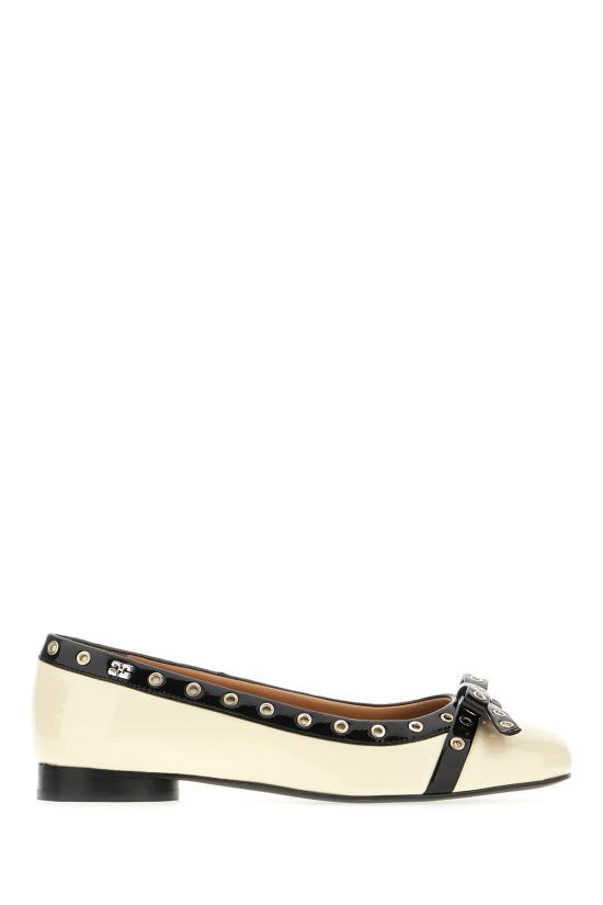 25SS 가니 플랫 슈즈 S29294929 135 EGRET