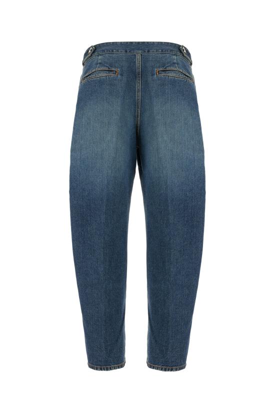 25FW 알라이아 데님 팬츠 AA9P1257D007B 517 BLEU DELAVE - ALAIA