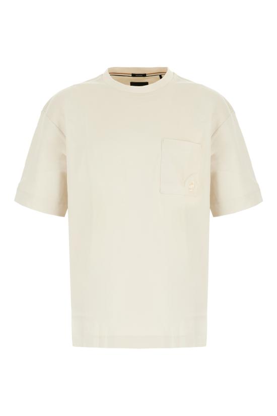 25FW 휴고보스 반팔 티셔츠 50544106 131 OPEN WHITE