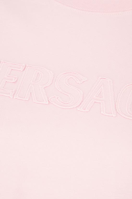 25SS 베르사체 반팔 티셔츠 10189811A13616 1PS10 PASTEL PINK - VERSACE