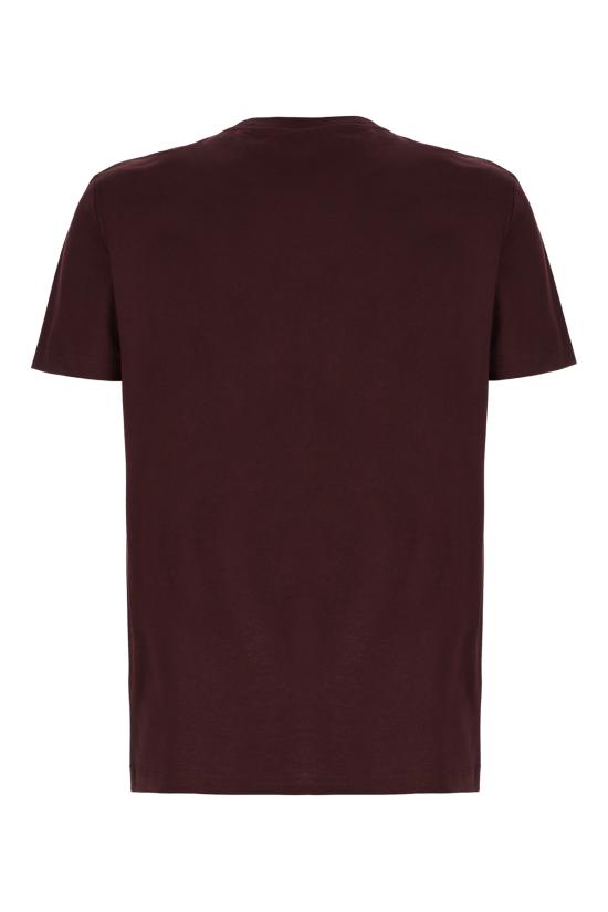 25SS 베르사체 반팔 티셔츠 10142261A10088 2LE00 DARK AUBERGINE - VERSACE