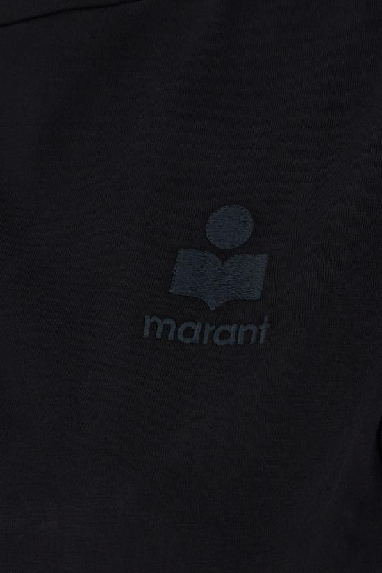 26SS 이자벨마랑에뚜왈 반팔 티셔츠 23PTS0070FAA1N98E 01BK - ISABEL MARANT ETOILE