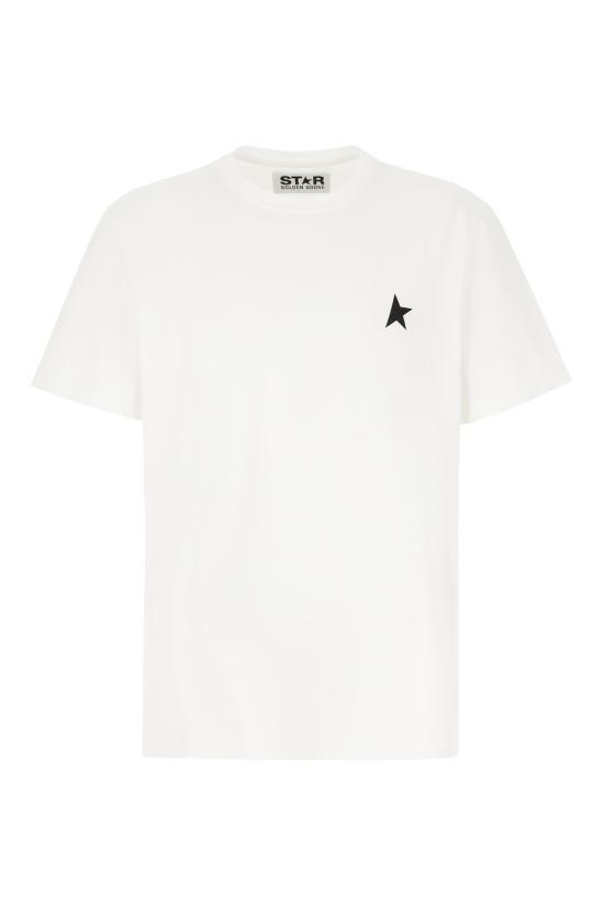 26SS 골든구스 반팔 티셔츠 GMP01220P000593 10364 OPTIC WHITE BLACK