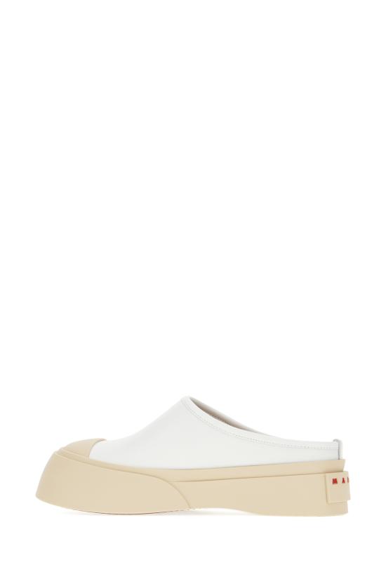 25SS 마르니 뮬/슬리퍼 SNZW018502P7226 00W01 LILY WHITE - MARNI