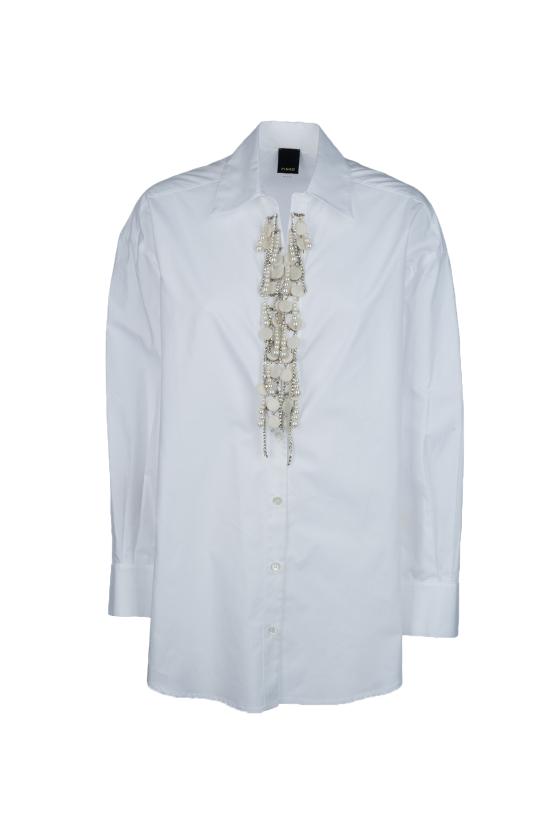 25FW 핑코 베스트 104708A2PJ Z04 BIANCO BRILLANTE