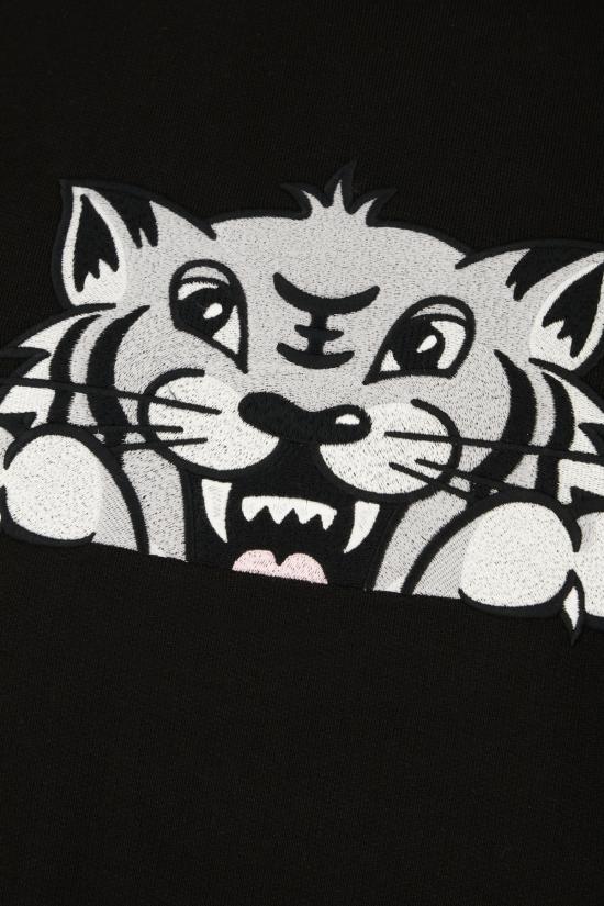 25FW 겐조 후드 티셔츠 FF65SW1504MF 99J BLACK - KENZO