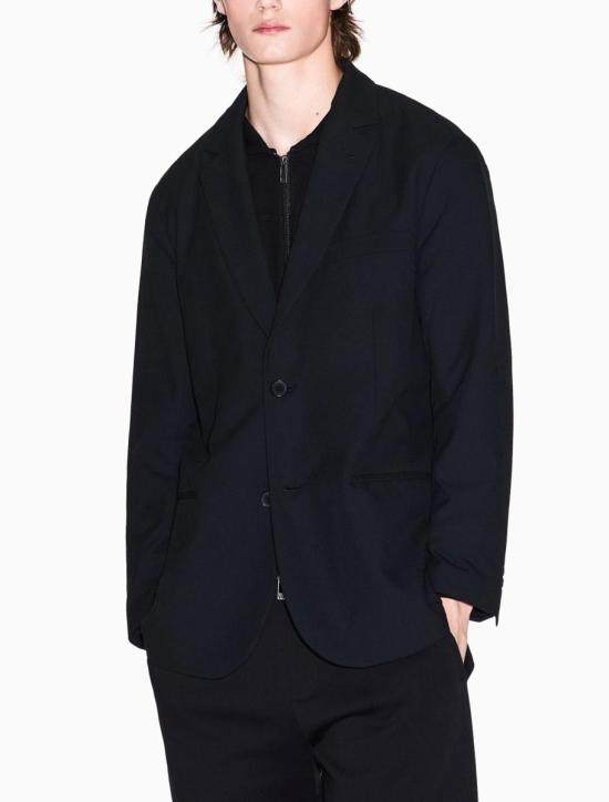 25FW 알마니 수트 자켓 XM001195AF16678UC001 Black - ARMANI