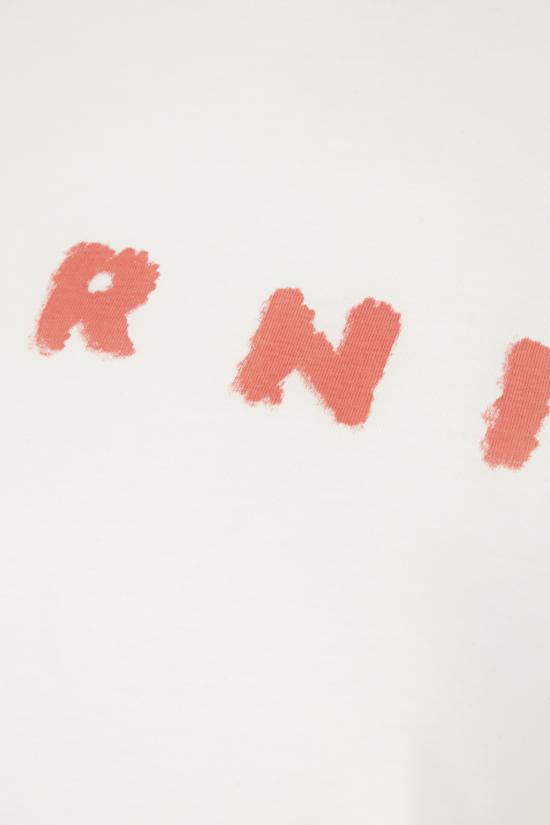 25FW 마르니 반팔 티셔츠 THJE0293P8USCX42 S1W01 LILY WHITE - MARNI