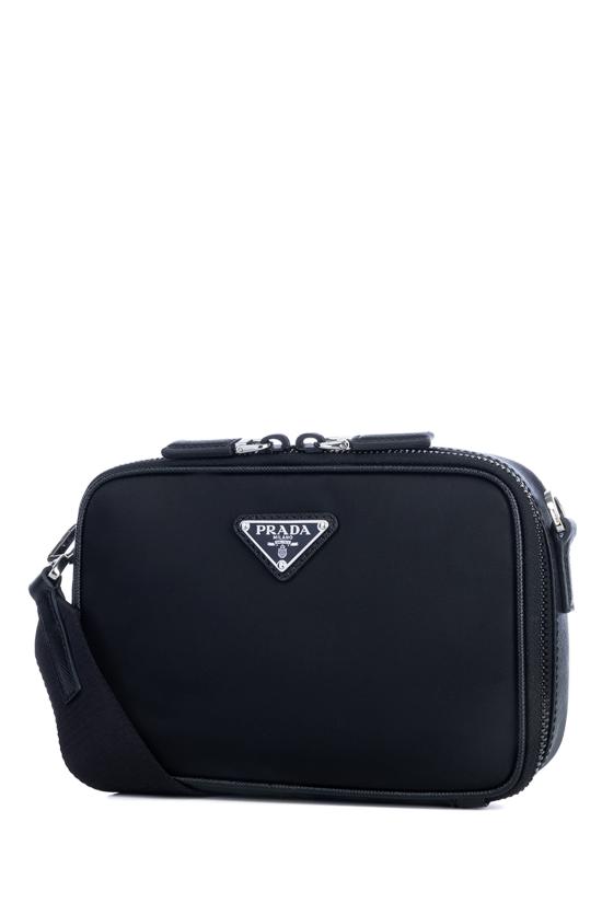 26SS 프라다 리나일론 앤 사피아노 레더 브리크 백 2VH070VXMP2DMH F0002 - PRADA