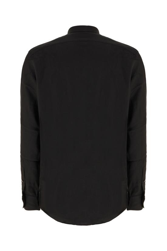 25FW 에르메네질도제냐 긴팔 셔츠 SRF5E8X44A6 490 BLACK - ERMENEGILDO ZEGNA