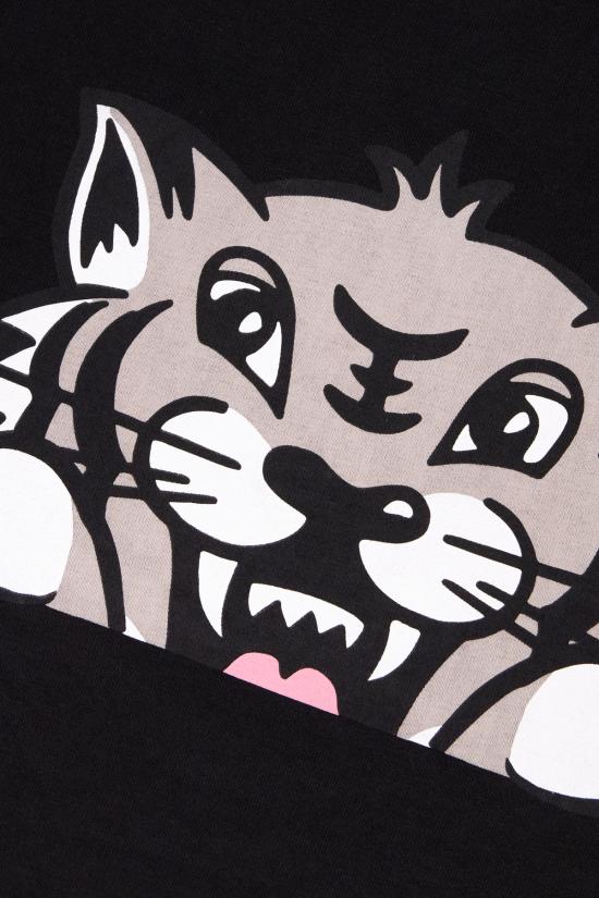 25FW 겐조 반팔 티셔츠 FF62TS3524SO 99J BLACK - KENZO