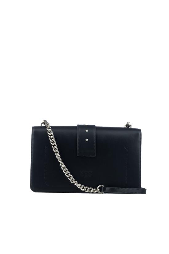 25FW 핑코 숄더백 105857A0F1 Z99O NERO OLD SILVER - PINKO