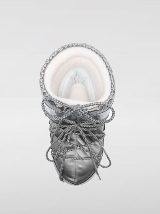 25FW 문부츠 아이콘 나일론 로우 부츠 80D1409350 H001 SILVER - MOON BOOT