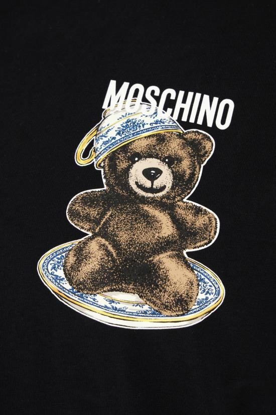 25FW 모스키노 반팔 티셔츠 07215241 1555 FANTASIA NERO - MOSCHINO