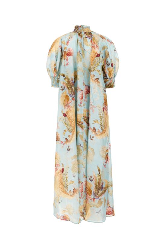 25FW 짐머만 롱 원피스 4554DSS253 AQPLMFLO AQUA PALM FLORAL - ZIMMERMANN