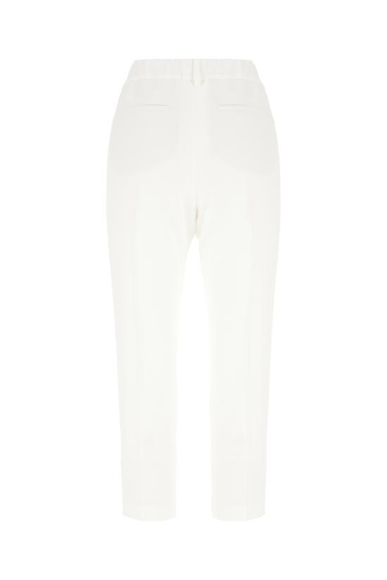 26SS 브루넬로 쿠치넬리 스트레이트 팬츠 MA029P1673 C600 WHITE - BRUNELLO CUCINELLI