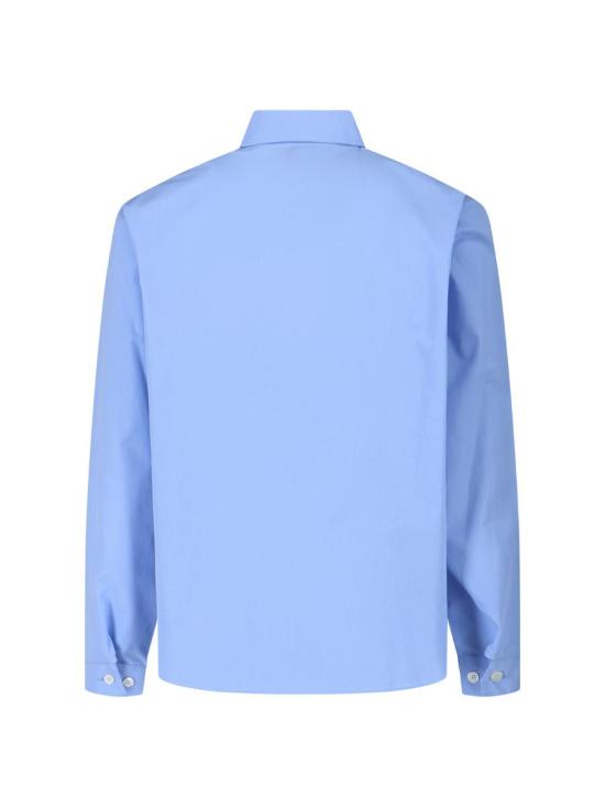 25FW 마르니 긴팔 셔츠 CUMU0297P0 USCT88L2B50 BLUE - MARNI